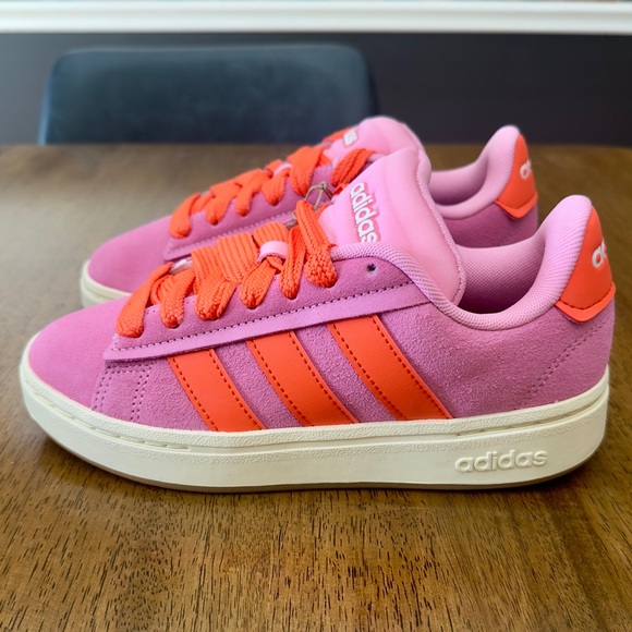 Adidas Grand Court Alpha ‘00 in Bliss Pink / Orange Women’s 5 NWT - Picture 2 of 6